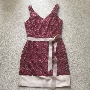 The limited burgundy dress